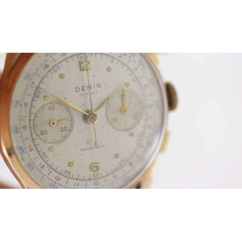 92 - Brand: Denis
 Model Name: Antimagnectic 
 Movement: Manual Wind
 Dial shape: Circular
 Dial colour: ... 