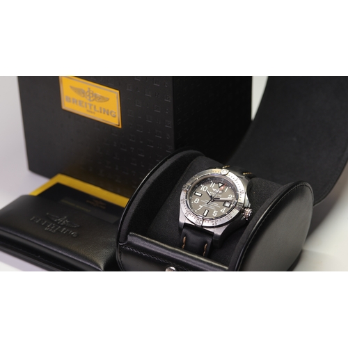 95 - Brand: Breitling
 Model Name: Avenger Seawolf 
 Reference: A17330
 Movement: Automatic
 Year: 2014
 ... 