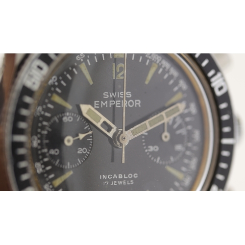 97 - Brand: Swiss Emperor
 Model Name: Vintage 
 Movement: Manual Wind
 Year: Circa 1970's
 Dial shape: C... 