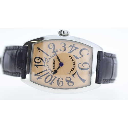 99 - Brand: Franck Muller
 Model Name: Casablanca 
 Reference: 2852 QZ C
 Movement: Quartz
 Dial shape: T... 