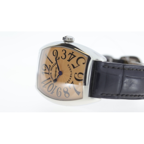 99 - Brand: Franck Muller
 Model Name: Casablanca 
 Reference: 2852 QZ C
 Movement: Quartz
 Dial shape: T... 