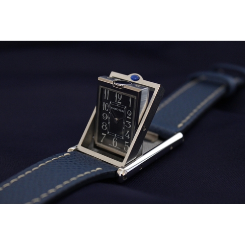 33 - Brand: Cartier
 Model Name: Tank Basculante 
 Reference: 2405
 Movement: Quartz
 Year: Circa 2000
 B... 