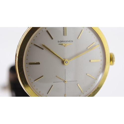 109 - Brand: Longines
 Model Name: Dress Watch 
 Movement: Manual Wind
 Year: Circa 1950's
 Dial shape: Ci... 