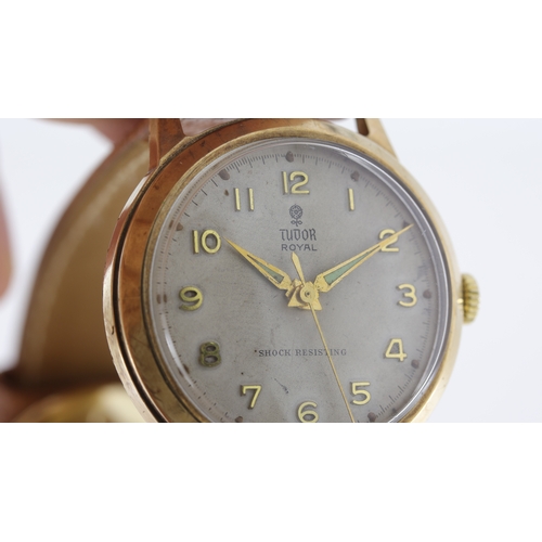 111 - Brand: Tudor
 Model Name: Royal 
 Movement: Manual Wind
 Year: Circa 1950's
 Dial shape: Circular
 D... 