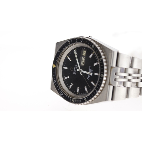 115 - Brand: Omega
 Model Name: Seamaster Cosmic 
 Movement: Automatic
 Dial shape: Circular
 Dial colour:... 