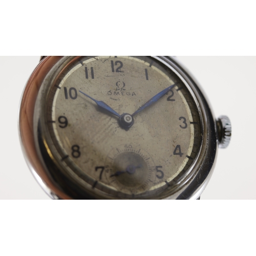 156 - *TO BE SOLD WITHOUT RESERVE* Vintage Omega Dennison Case Fixed lugs Wristwatch Circa 1930's, 31mm St... 