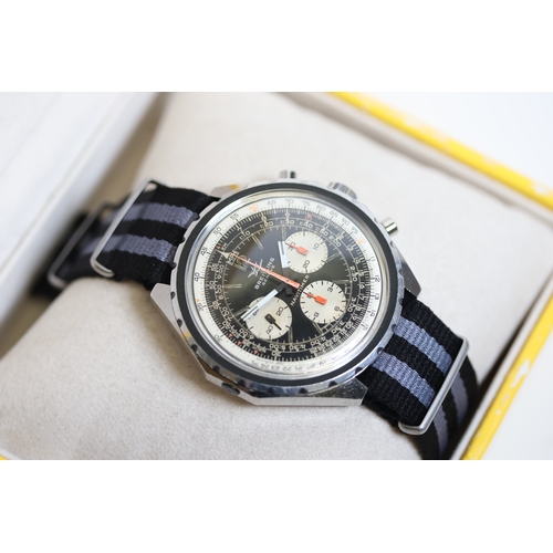 169 - Brand: Breitling
 Model Name: Navitimer
 Reference: DDE BR 11525-67
 Complication: Chronograph
 Move... 