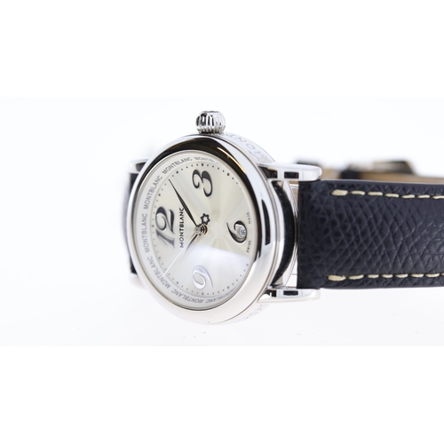 184 - Brand: Montblanc
 Model Name: Star 
 Reference: 7079
 Movement: Quartz
 Dial shape: Circular
 Dial c... 