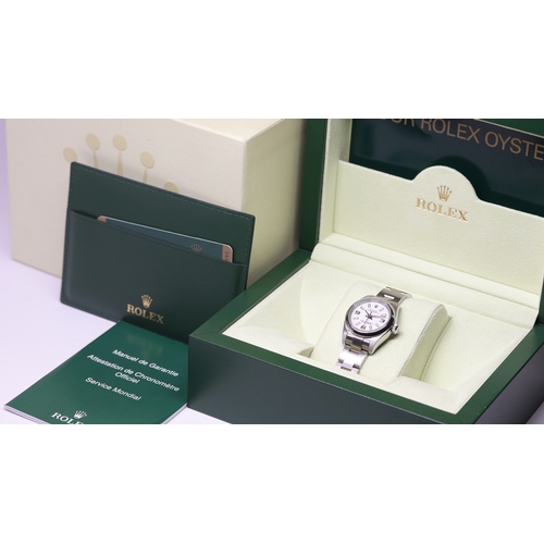 19 - Brand: Rolex
 Model Name: Oyster Perpetual Ladies 
 Reference: 176200
 Year: 2011
 Dial shape: Circu... 