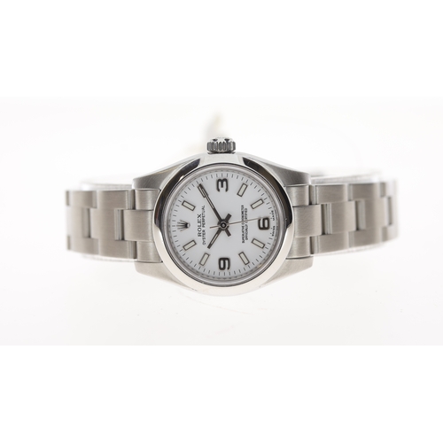 19 - Brand: Rolex
 Model Name: Oyster Perpetual Ladies 
 Reference: 176200
 Year: 2011
 Dial shape: Circu... 