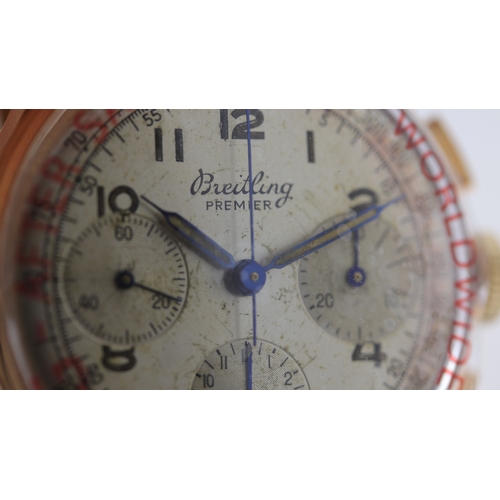 30 - Brand: Breitling
 Model Name: Premier 
 Reference: 787
 Movement: Manual Wind
 Year: 1946
 Box: Serv... 