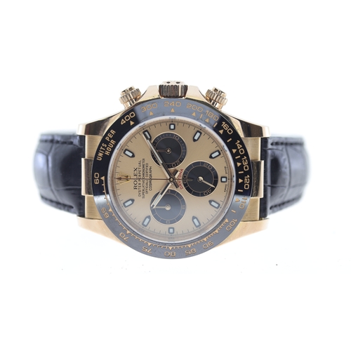 33 - Brand: Rolex
 Model Name: Daytona 
 Reference: 116515LN
 Movement: Automatic
 Year: 2016
 Box: Full ... 