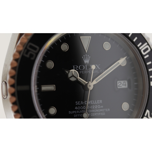 35 - Brand: Rolex
 Model Name: Sea Dweller 
 Reference: 16600
 Movement: Automatic
 Year: Circa 1995
 Dia... 