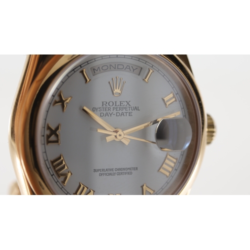 47 - Brand: Rolex
 Model Name: Day Date 36 
 Reference: 118205
 Movement: Automatic
 Year: Circa 2000
 Pa... 