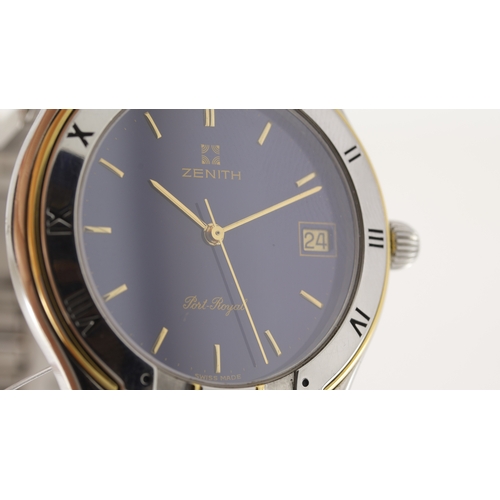 66 - Brand: Vintage Zenith
 Model Name: Port Royal 
 Movement: Quartz
 Year: 1990's
 Dial shape: Circular... 