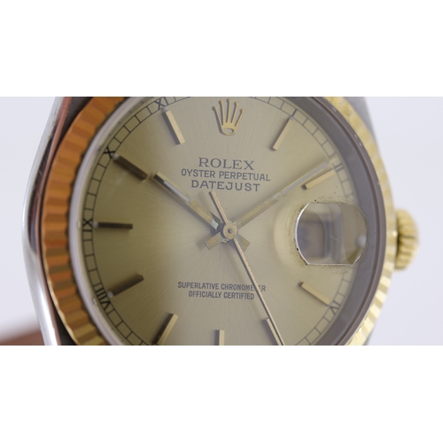 84 - Brand: Rolex
 Model Name: Datejust 36 
 Reference: 16233
 Movement: Automatic
 Year: 1989
 Box: inne... 