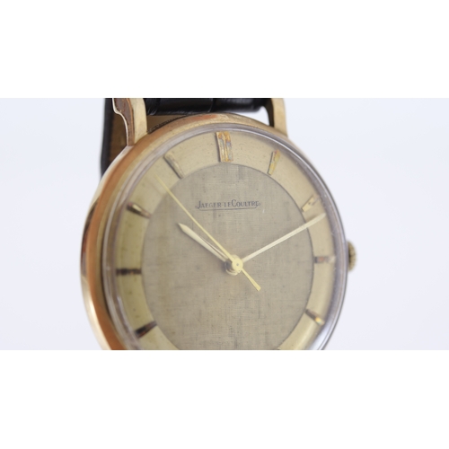 94 - Brand: Jaeger Lecoultre
 Model Name: 9ct Dress Watch 
 Movement: Manual Wind
 Year: Circa 1950's
 Di... 