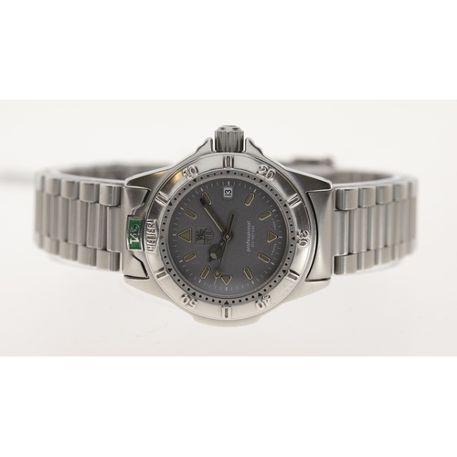 112 - Brand: Tag Heuer
 Model Name: Professional 4000 
 Reference: WF1411-0
 Movement: Quartz
 Box: Later ... 