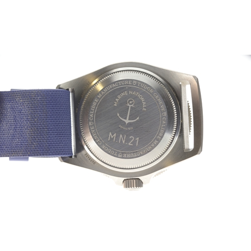 34 - Brand: Tudor
 Model Name: Pelagos 'FXD Marine Nationale' 
 Reference: 25707B/21
 Movement: Automatic... 