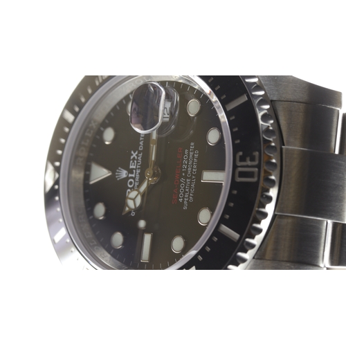 36 - Brand: Rolex
 Model Name: Sea Dweller 43 Red Writing 
 Reference: 126600
 Movement: Automatic
 Year:... 