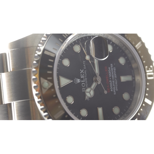 36 - Brand: Rolex
 Model Name: Sea Dweller 43 Red Writing 
 Reference: 126600
 Movement: Automatic
 Year:... 