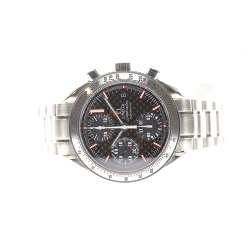 46 - Brand: Omega
 Model Name: Speedmaster 'Michael Schumacher' 
 Reference: 3519.50.00
 Movement: Automa... 