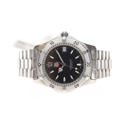 55 - Brand: Tag Heuer
 Model Name: Professional 2000 
 Reference: WK1111-0
 Movement: Quartz
 Box: Later ... 