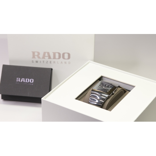 57 - Brand: Rado
 Model Name: Diastar 
 Reference: 152.0432.3
 Movement: Quartz
 Dial shape: Square
 Dial... 