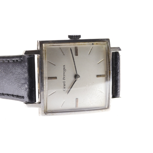 8 - Brand: Girard Perregaux
 Model Name: Vintage Square 
 Movement: Manual Wind
 Year: Circa 1950's
 Dia... 