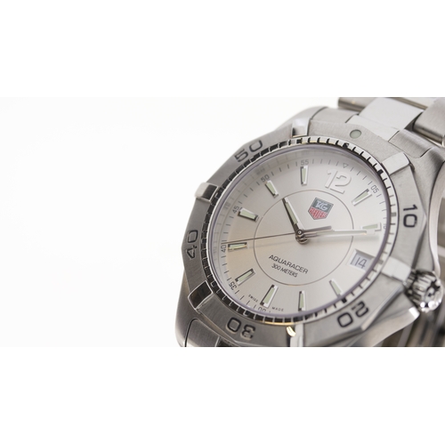 82 - Brand: Tag Heuer
 Model Name: Aquaracer 
 Reference: WAF1112
 Movement: Quartz
 Year: 2011
 Box: Inn... 