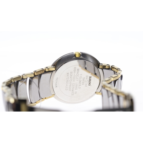 93 - Brand: Rado
 Model Name: Diastar 
 Reference: 115.0623.3
 Movement: Quartz
 Box: Full Box
 Dial shap... 