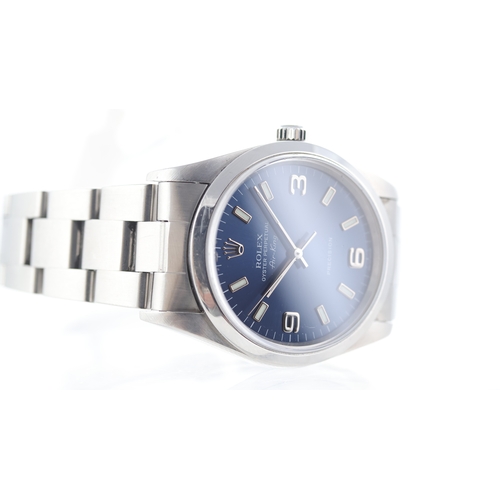 103 - Rolex Air King Ref 14000 Circa 2000 Brand: Rolex
 Model Name: Air King 
 Reference: 14000
 Movement ... 