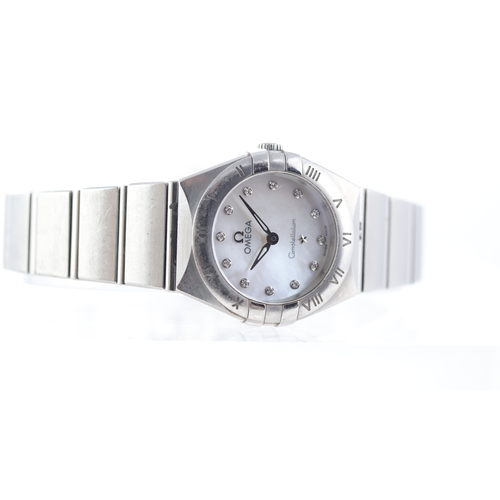 110 - Ladies Omega Constellation Ref  131.10.25.60.55.001 with Box and Papers 2021 Brand: Omega
 Model Nam... 