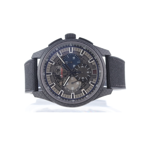 115 - Zenith El Primero Lightweight Limited Edition Carbon Fiber Ref 10.2260.400 2014 Brand: Zenith
 Model... 