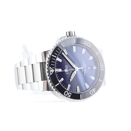 116 - Oris Aquis Ref 7730 with Box and Papers 2018 Brand: Oris
 Model Name: Aquis 
 Reference: 7730
 Movem... 