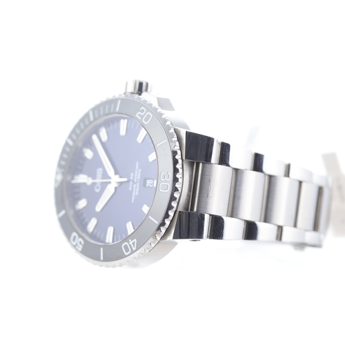 116 - Oris Aquis Ref 7730 with Box and Papers 2018 Brand: Oris
 Model Name: Aquis 
 Reference: 7730
 Movem... 