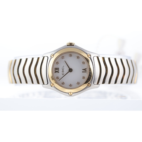 119 - Ladies Ebel Classic Wave Ref E1157F11 with Box and Papers 2001 Brand: Ebel
 Model Name: Classic Wave... 