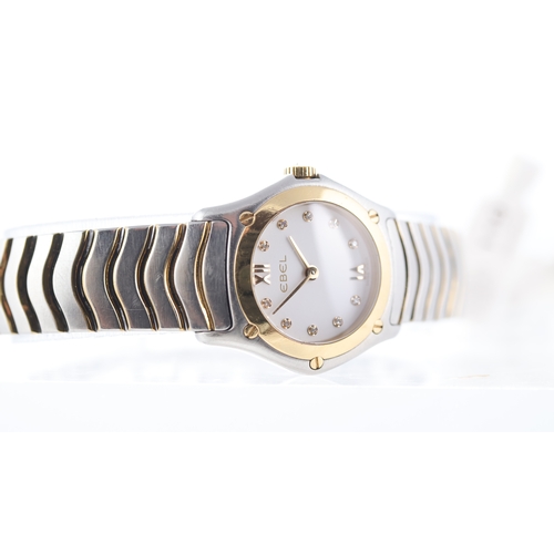 119 - Ladies Ebel Classic Wave Ref E1157F11 with Box and Papers 2001 Brand: Ebel
 Model Name: Classic Wave... 