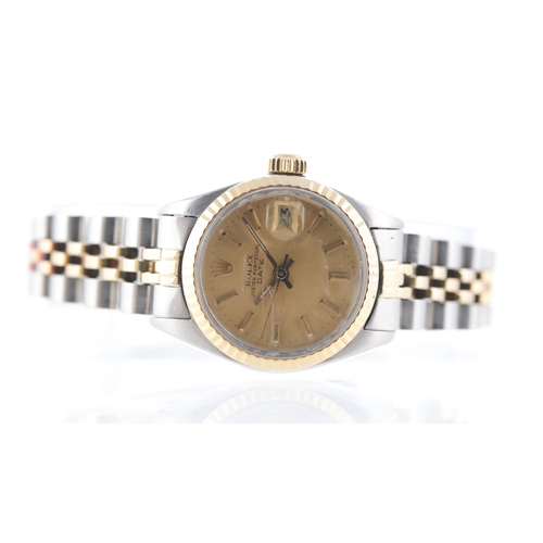 195 - Ladies Rolex Oyster Perpetual Date Ref 6917 Circa 1979 Brand: Rolex
 Model Name: Oyster Perpetual Da... 