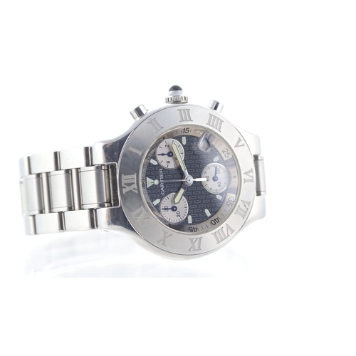 234 - Cartier 21 Must De Cartier Ref 2424 Brand: Cartier
 Model Name: 21 Must De Cartier 
 Reference: 2424... 