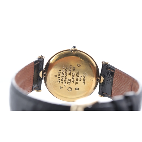 247 - Cartier Must De Cartier Ref 17 Brand: Cartier
 Model Name: Must De Cartier 
 Reference: 17
 Movement... 