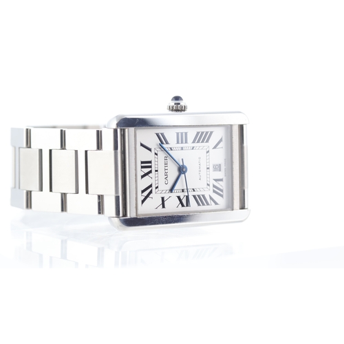 256 - Cartier Tank Solo Xl Ref 3800 Automatic Brand: Cartier
 Model Name: Tank Solo Xl 
 Reference: 3800
 ... 