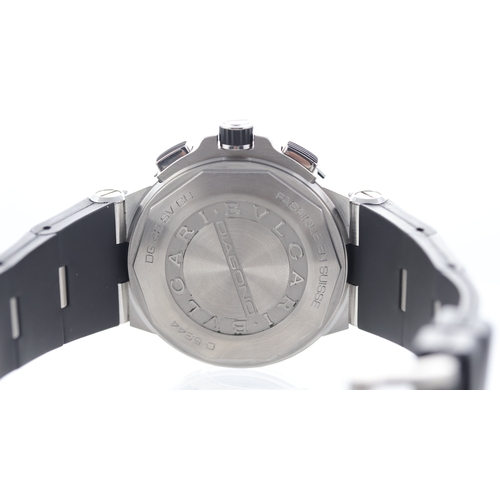 261 - Bulgari Diagono Ref DG 42 SV CH Brand: Bulgari
 Model Name: Diagono 
 Reference: DG 42 SV CH
 Moveme... 