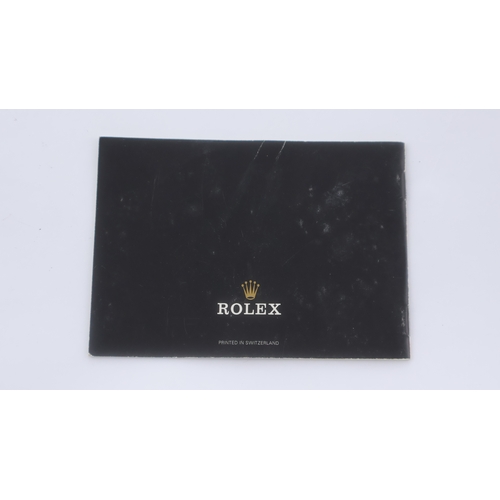 506 - Rare Rolex Cosmograph Daytona Race Car Booklet from 1990 Rare Rolex Cosmograph Daytona Race Car Book... 