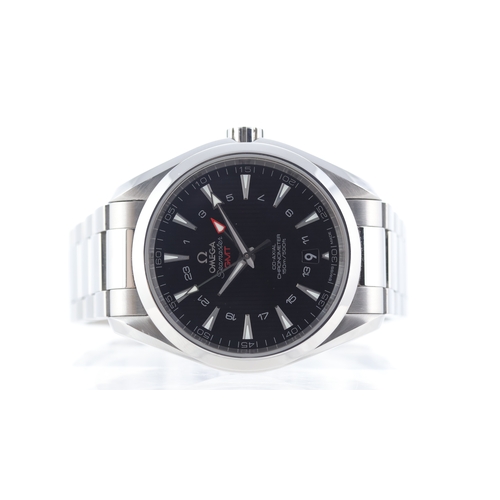 68 - Omega Seamaster Aqua Terra GMT Ref 231.10.43.22.01.001 with Box Circa 2010s Brand: Omega
 Model Name... 