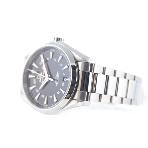 68 - Omega Seamaster Aqua Terra GMT Ref 231.10.43.22.01.001 with Box Circa 2010s Brand: Omega
 Model Name... 
