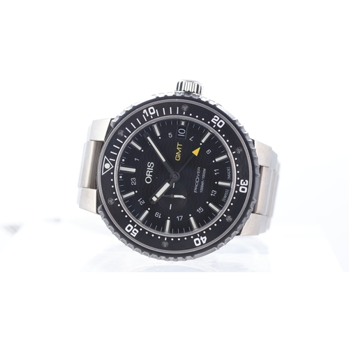 70 - Oris ProDiver GMT Automatic Ref 7748 with Box and Papers Brand: Oris
 Model Name: ProDiver 
 Referen... 