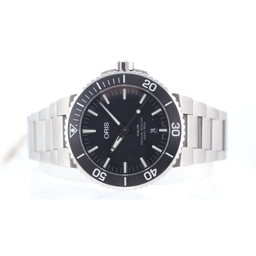 72 - Oris Aquis Ref 7730 with Box and Papers Brand: Oris
 Model Name: Aquis 
 Reference: 7730
 Movement t... 