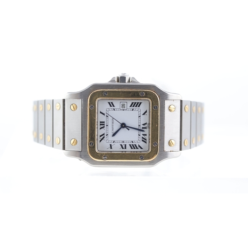 83 - Cartier Vintage Santos Galbee Automatic Brand: Cartier
 Model Name: Santos Galbee 
 Movement type: A... 