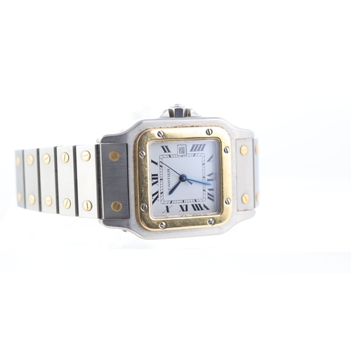 83 - Cartier Vintage Santos Galbee Automatic Brand: Cartier
 Model Name: Santos Galbee 
 Movement type: A... 